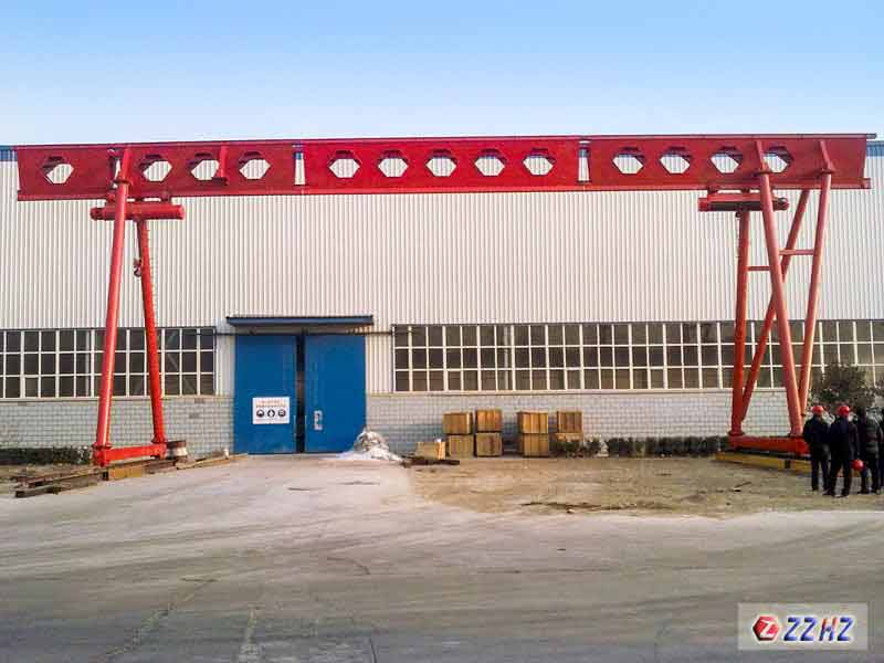 MH Series Electric Hoist Single Girder Gantry Crane