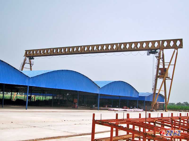 MH Series Electric Hoist Single Girder Gantry Crane-2