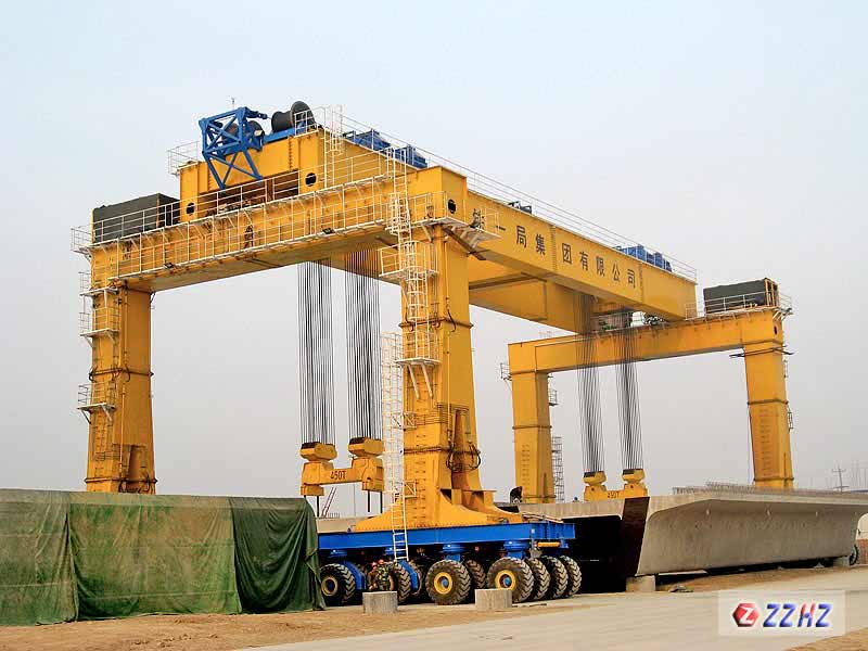 900T Tire Type Gantry Crane-3