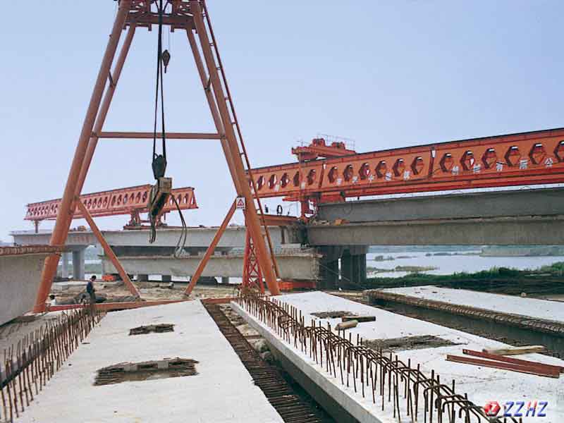 HZQ Series Bridge Erecting Crane with Carrying and Erection-2