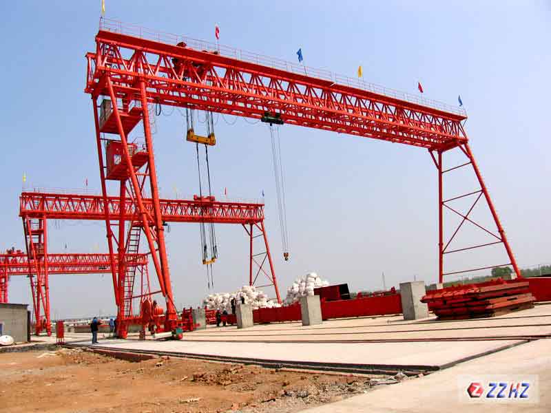 MGh Series Truss Girder Gantry Crane-1